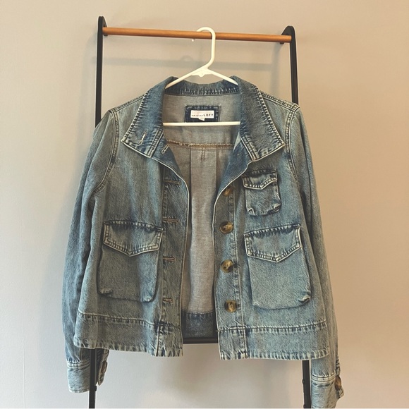 Denim Utility Jacket - Picture 1 of 6